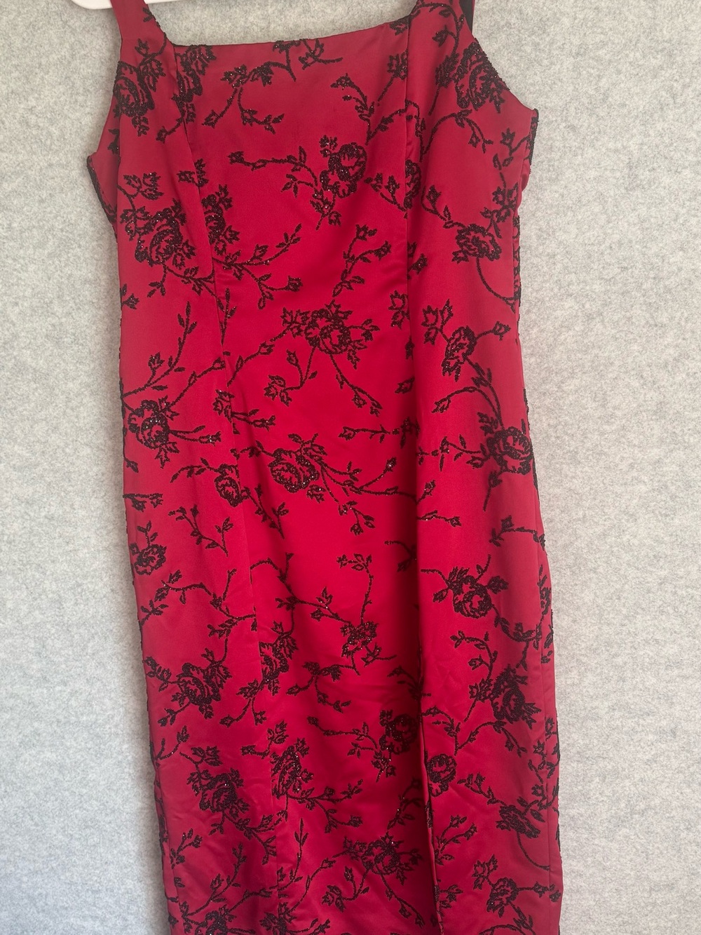 Jeffrey & Dara Red Formal Evening Gown - Elegant Women's Dress Size 14